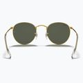 Sunglasses Ray-Ban Round Metal gold/green g-15 5