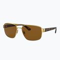 Sunglasses Ray-Ban RB3663 arista gold/brown 4