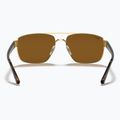 Sunglasses Ray-Ban RB3663 arista gold/brown 5