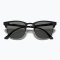 Sunglasses Ray-Ban Clubmaster Marble black/dark grey 3