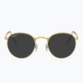 Sunglasses Ray-Ban Round Metal gold/black polarized 2