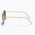 Sunglasses Ray-Ban Round Metal gold/black polarized 7