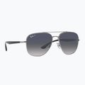 Sunglasses Ray-Ban RB3683 brass/blue grey polarized