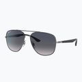 Sunglasses Ray-Ban RB3683 brass/blue grey polarized 4