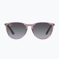 Children's sunglasses Ray-Ban Erika transparent violet/grey gradient 2