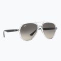 Sunglasses Ray-Ban RB4376 polarized transparent/grey gradient