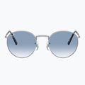 Sunglasses Ray-Ban New Round silver/blue 2