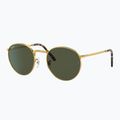 Sunglasses Ray-Ban New Round gold/green 4
