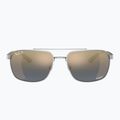 Sunglasses Ray-Ban RB3701 Polarized+ Lenses silver/blue gold polarized+ 2