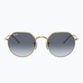 Sunglasses Ray-Ban Jack arista gold/blue grey 2