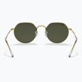 Sunglasses Ray-Ban Jack gold/green 5
