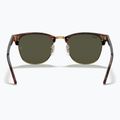 Sunglasses Ray-Ban Clubmaster Classic tortoiseshell/gold/green g-15 5