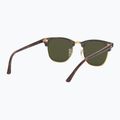 Sunglasses Ray-Ban Clubmaster Classic tortoiseshell/gold/green g-15 6