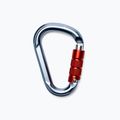 Climbing Technology Hms Snappy Cf Tg/Triplex carabiner L4610006 Bś silver/red 2C46100YRC