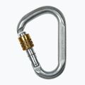 Climbing Technology Snappy Steel SG silver/ gold rifle carabiner