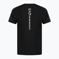 EA7 Emporio Armani Ventus7 Travel black T-shirt + shorts set 4