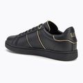 EA7 Emporio Armani Classic Logo triple black/ gold shoes 3