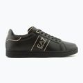 EA7 Emporio Armani Classic Logo triple black/ gold shoes 9