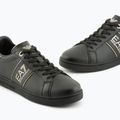 EA7 Emporio Armani Classic Logo triple black/ gold shoes 12