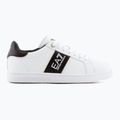 EA7 Emporio Armani Classic Logo shoes white/ black/ gold 9