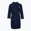 EA7 Emporio Armani Water Sports Core blu navy/ bianco bathrobe