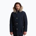 Men's insulated coat Woolrich Arctic Detachable Fur Parka melton blue