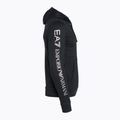 Men's EA7 Emporio Armani Train Logo Series Hoodie Extended Logo Coft night blue/white logo sweatshirt 8