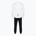 Men's EA7 Emporio Armani Train Core ID Hoodie Coft white/black tracksuit 2