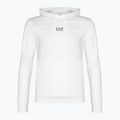 Men's EA7 Emporio Armani Train Core ID Hoodie Coft white/black tracksuit 3