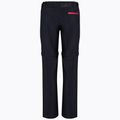 Women's CMP Zip Off trekking trousers black/pink 3T51446/05UG 2