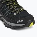 Women's trekking boots CMP Rigel Low Wp nero/lime 7