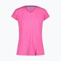 CMP women's trekking t-shirt pink 31T7256/H924