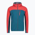 Men's CMP blue/red trekking sweatshirt 31L6327/M916