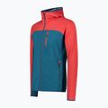 Men's CMP blue/red trekking sweatshirt 31L6327/M916 2
