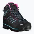 Women's trekking boots CMP Moon Mid WP anthracite/acqua 8