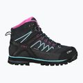 Women's trekking boots CMP Moon Mid WP anthracite/acqua 9