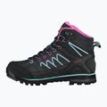 Women's trekking boots CMP Moon Mid WP anthracite/acqua 10