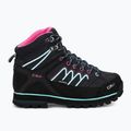 Women's trekking boots CMP Moon Mid WP anthracite/acqua 2