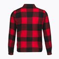 Men's Woolrich Alaskan Wool Check Overshirt charcoal buffalo red buffalo 2