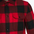 Men's Woolrich Alaskan Wool Check Overshirt charcoal buffalo red buffalo 3