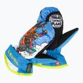 Level Animal children's ski gloves light blue