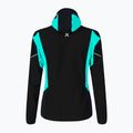 Women's Montura Premium Wind Hoody nero/care blue jacket 2