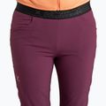 Women's trekking trousers Montura Rise vinaccia/baton rouge 4