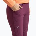 Women's trekking trousers Montura Rise vinaccia/baton rouge 6