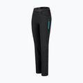 Women's trekking trousers Montura Rise anthracite/turquoise 3