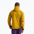 Men's rain jacket Montura Vertigo 3L mustard 3