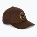 Men's Aeronautica Militare Cotton With Emblem chocolate baseball cap