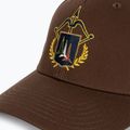 Men's Aeronautica Militare Cotton With Emblem chocolate baseball cap 3