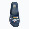 Men's Aeronautica Militare Beach blue slides 5