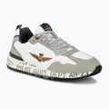 Men's Aeronautica Militare Printed Sole off white shoes